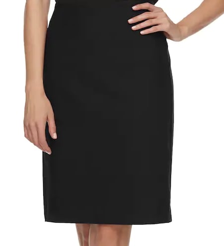 Pull-On Pencil Skirt