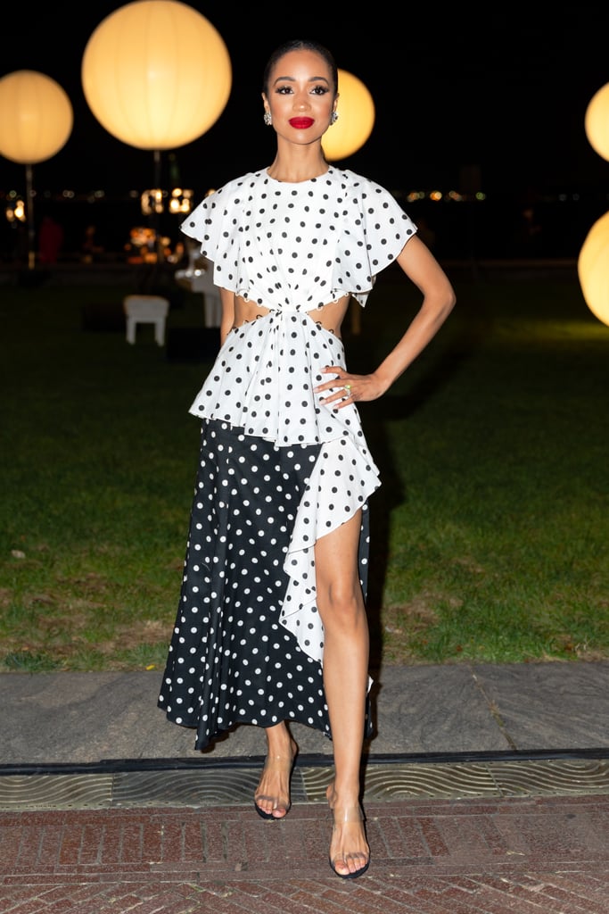 Erinn Westbrook at the Prabal Gurung Show During NYFW