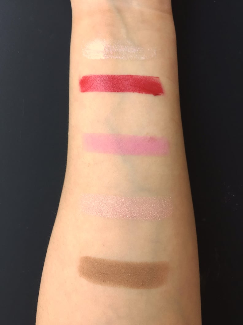 Swatches of the MAC x Steve J & Yoni P Collection