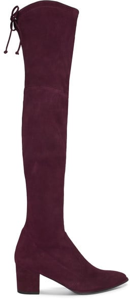 Stuart Weitzman Thighland Suede Over-the-knee Boots