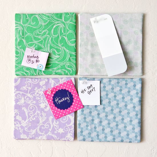 DIY Fabric-Covered Bulletin Boards