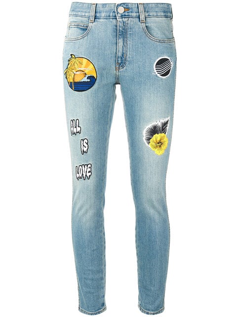 Patch Skinny Jeans by Stella McCartney