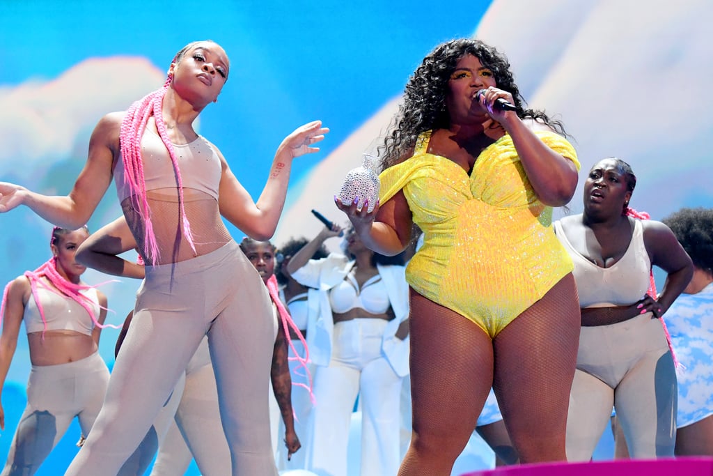 Lizzo's Bedazzled Bottle of Tequila at the 2019 MTV VMAs