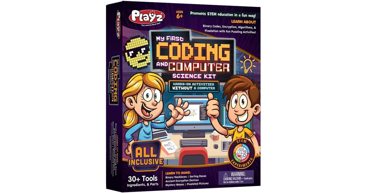 Playz My First Coding Computer Science Kit 34 Toys Games and