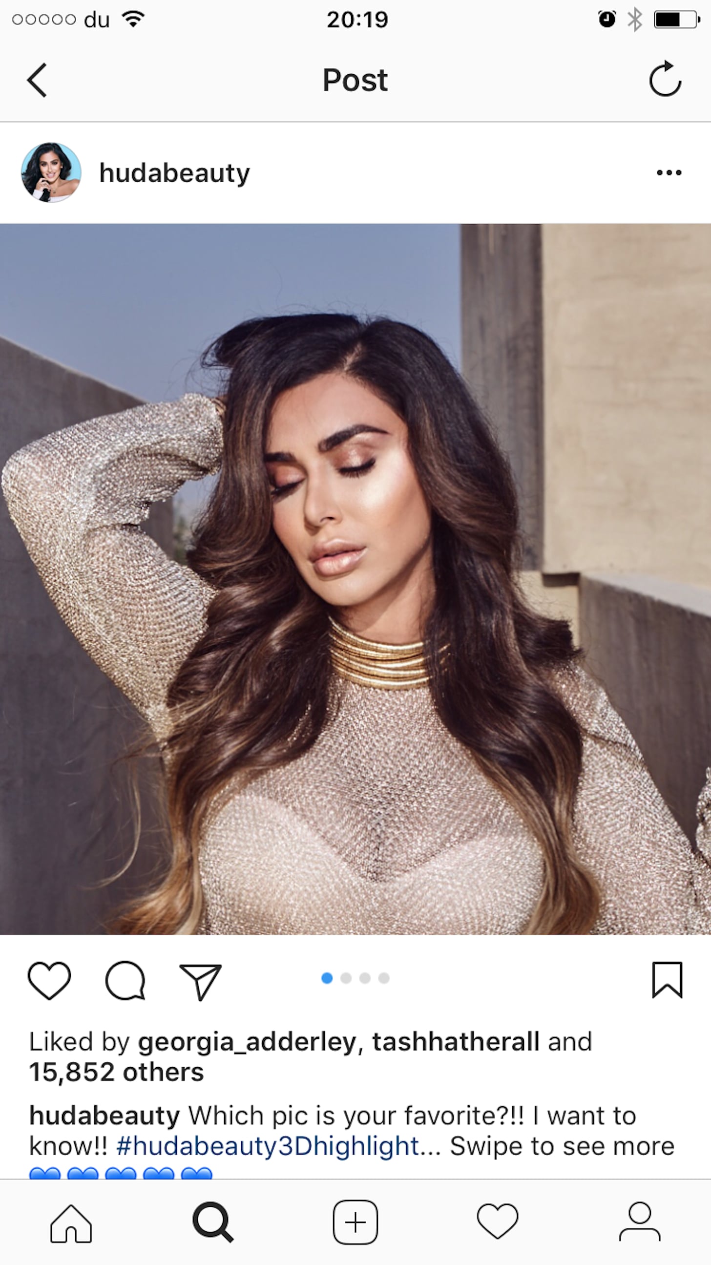 Huda Beauty Debuts Instagram Multiple Picture Upload ... - 1456 x 2590 jpeg 324kB