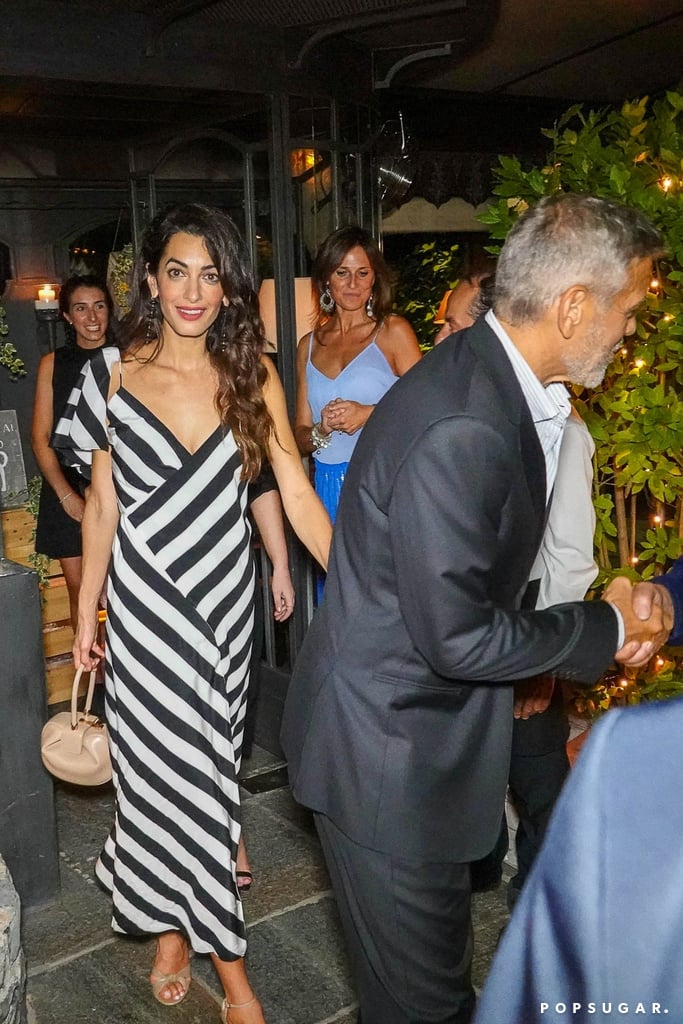 George and Amal Clooney Out in Italy August 2018