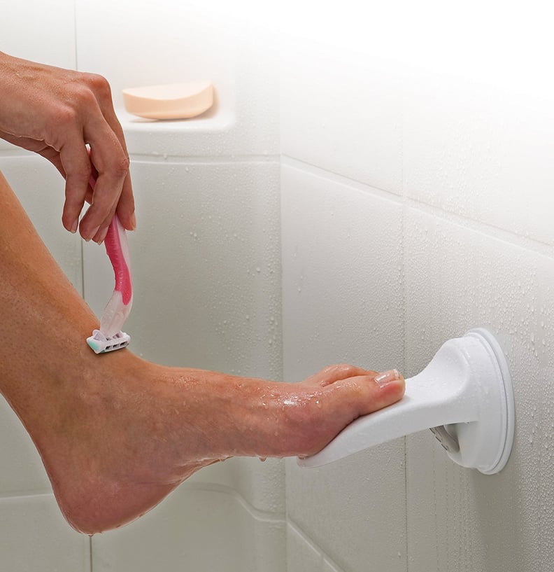 A Foot Rest So You Don't Hurt Yourself Shaving