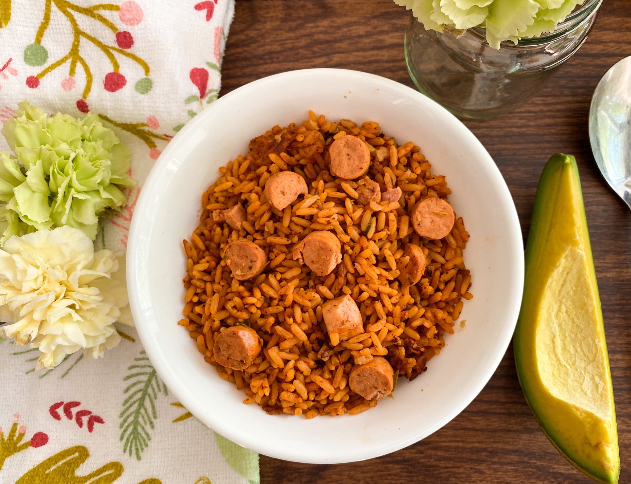 Arroz para bodas que no manche