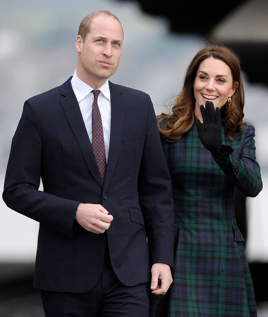 Kate Middleton McQueen Tartan Coat Dundee Visit January 2019