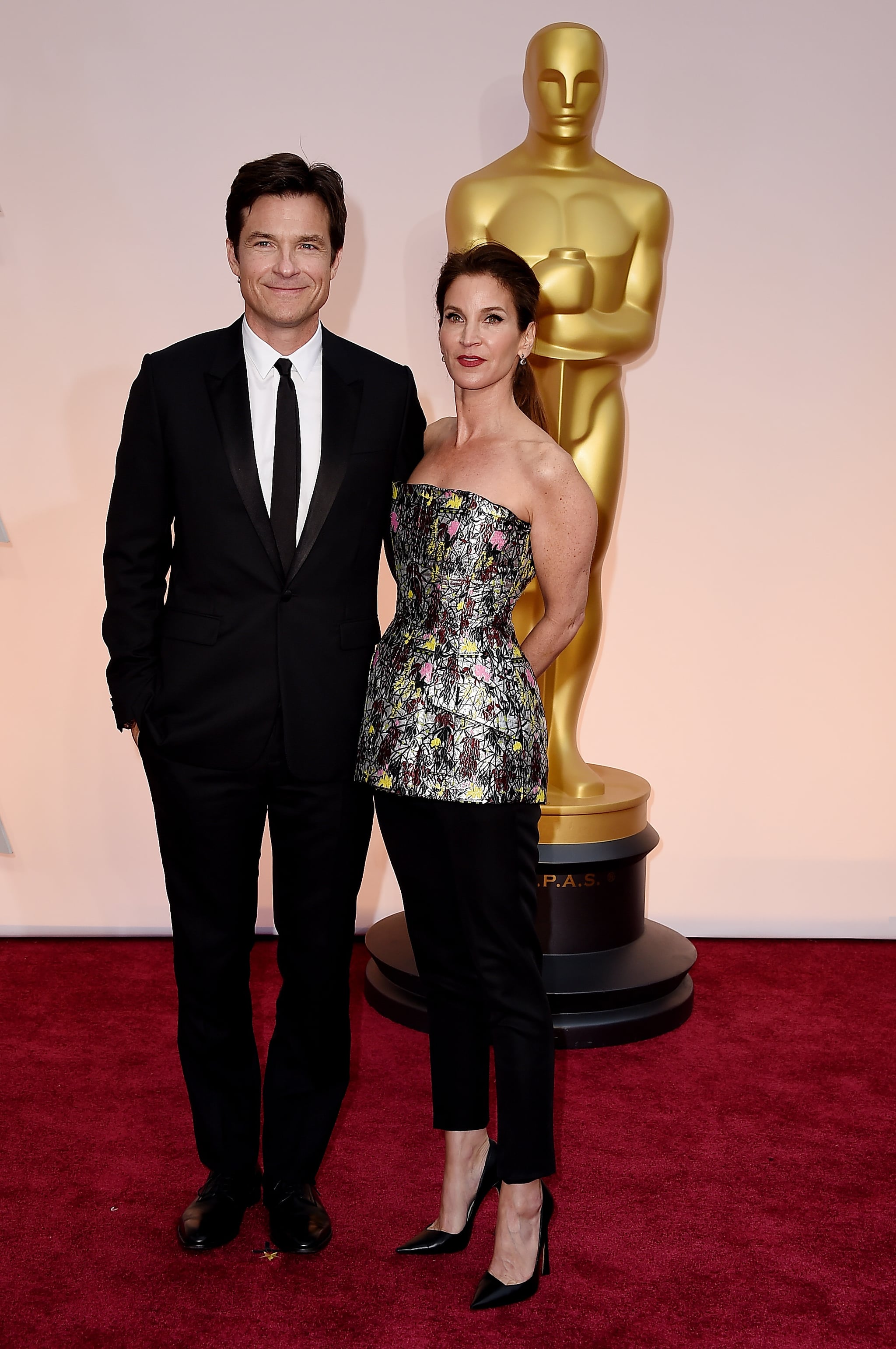 Jason Bateman And Amanda Anka See Every Star On This Year S Oscars Red Carpet Popsugar Celebrity Photo 66