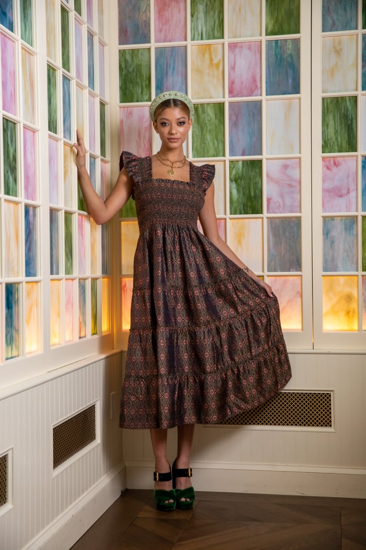 A Fancy Nap Dress Hill House Home The Ellie Nap Dress — Jewel Brocade