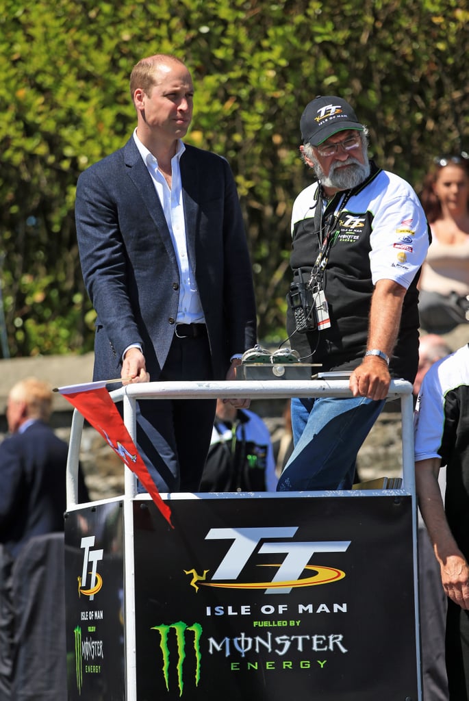 Prince William at the Isle of Man TT June 2018 Pictures