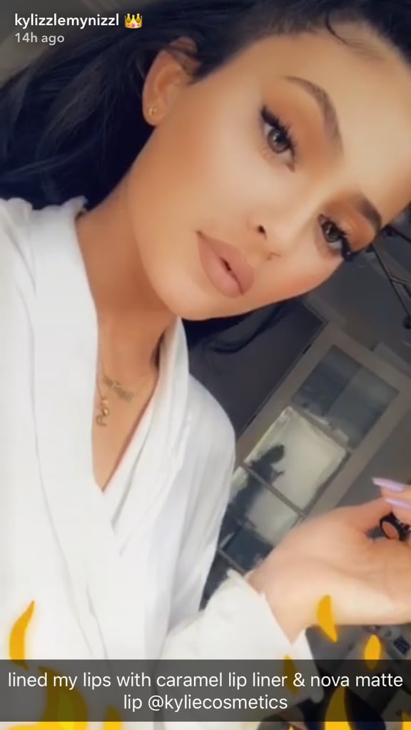 Kylie Jenner Instagram Comment About Lip Filler