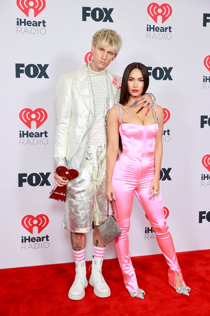 Megan Foxs Pink Outfit At The Iheartradio Music Awards Popsugar 