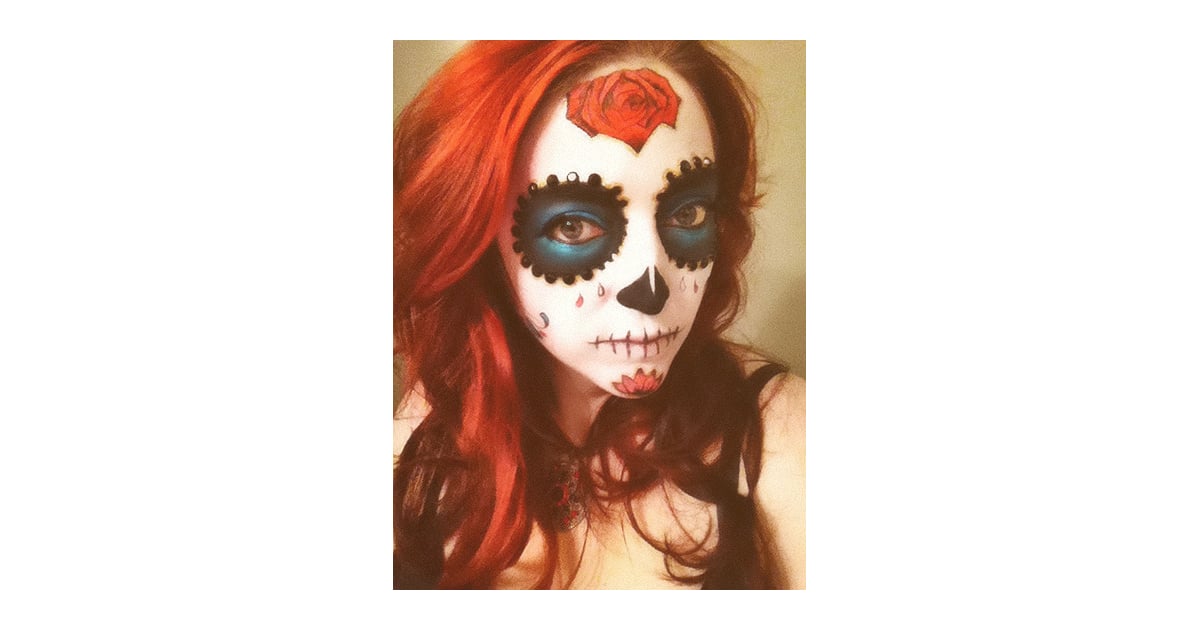 Rosy Redhead 8 Scary Halloween Makeup Ideas From Reddit POPSUGAR Beauty Photo 2