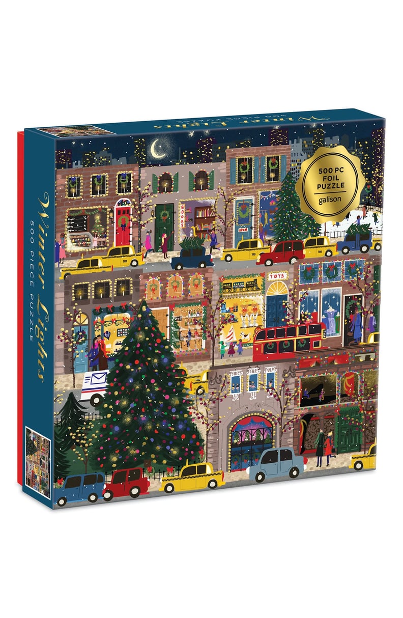 A Stunning Puzzle: Chronicle Books Winter Lights 500-Piece Puzzle