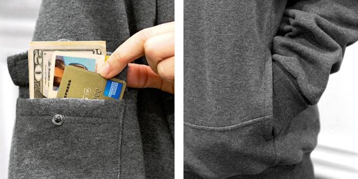ID and money pockets