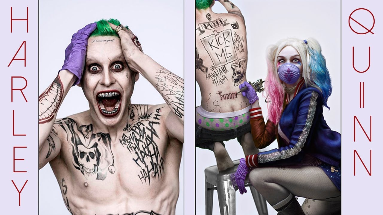 Illustration Artwork Joker Damaged Suicide Squad  Citypng