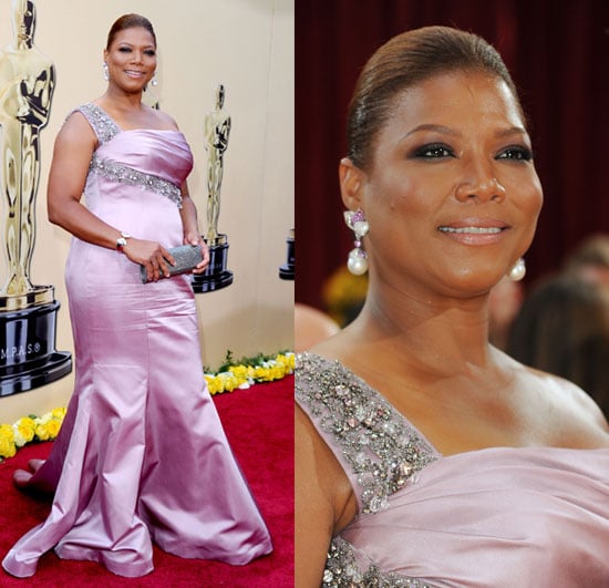 queen latifah oscar dress