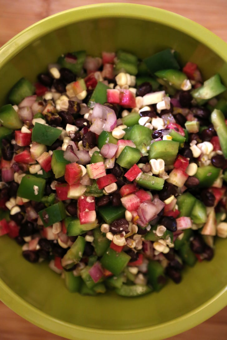 Black Bean, Corn, and Radish Salad Fast and Easy Vegan Dinner Recipes