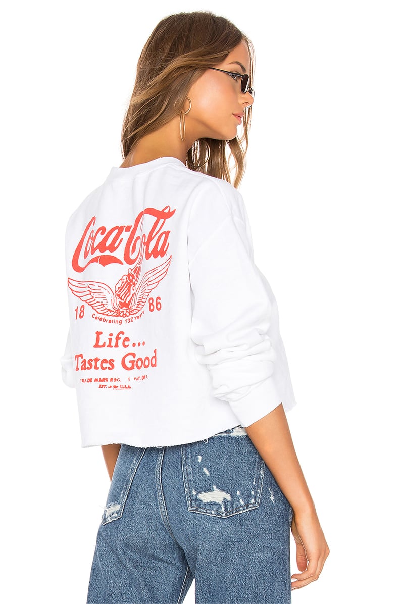 Junk Food Coca Cola Life Tastes Good Sweatshirt