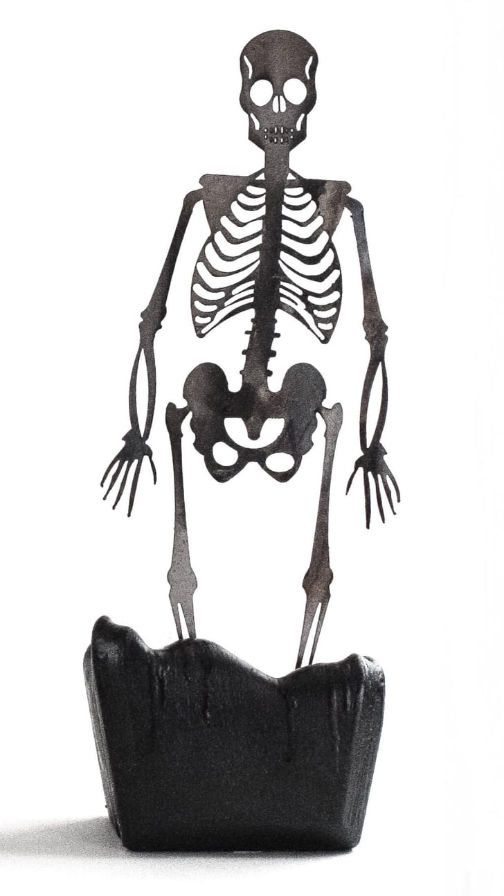 Coffin Skeleton Candle This Coffin Candle Melts to Reveal a Spooky