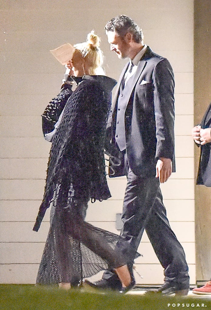 Blake Shelton and Gwen Stefani in Nashville January 2016