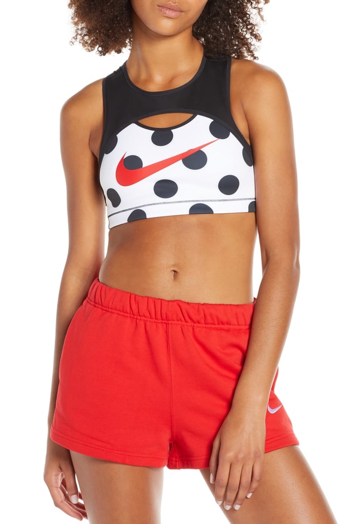 Nike NikeLab Collection Polka Dot Medium Support Sports Bra