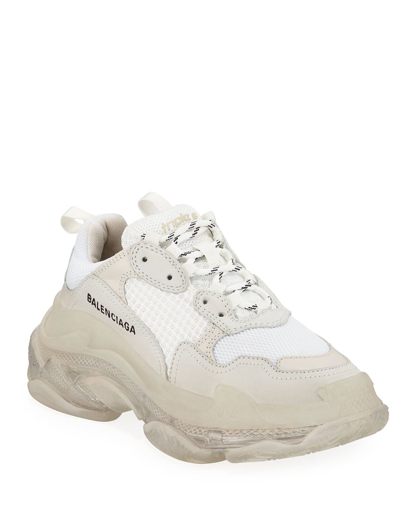 Balenciaga Triple S Air Nylon Sneakers With Logo