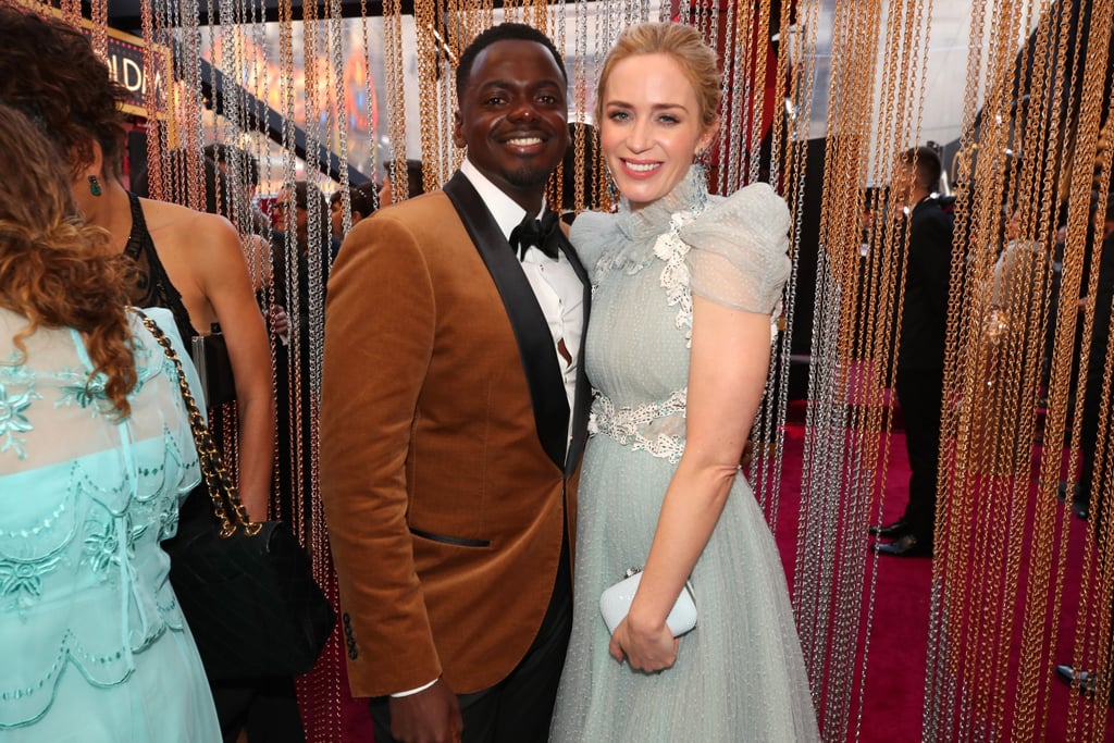 Pictured: Daniel Kaluuya and Emily Blunt