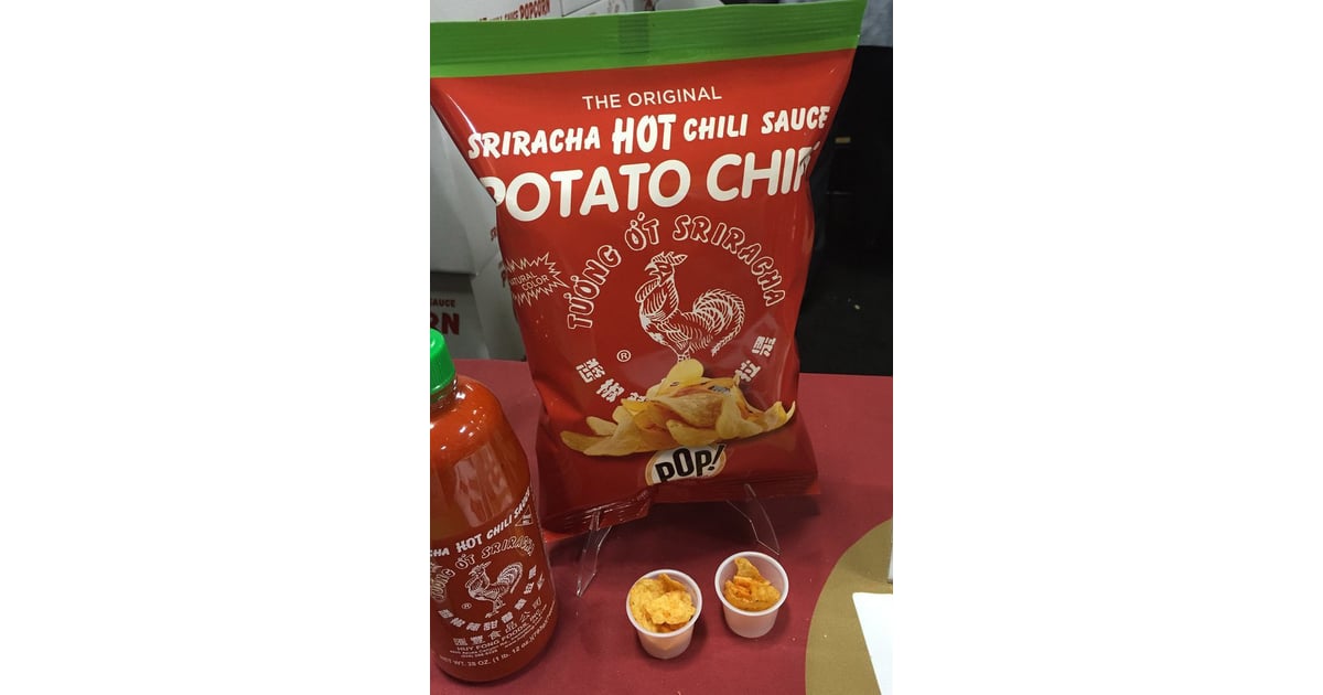Pop! Sriracha Hot Chili Sauce Potato Chips 2015 Trending Flavors Winter Fancy Food Show