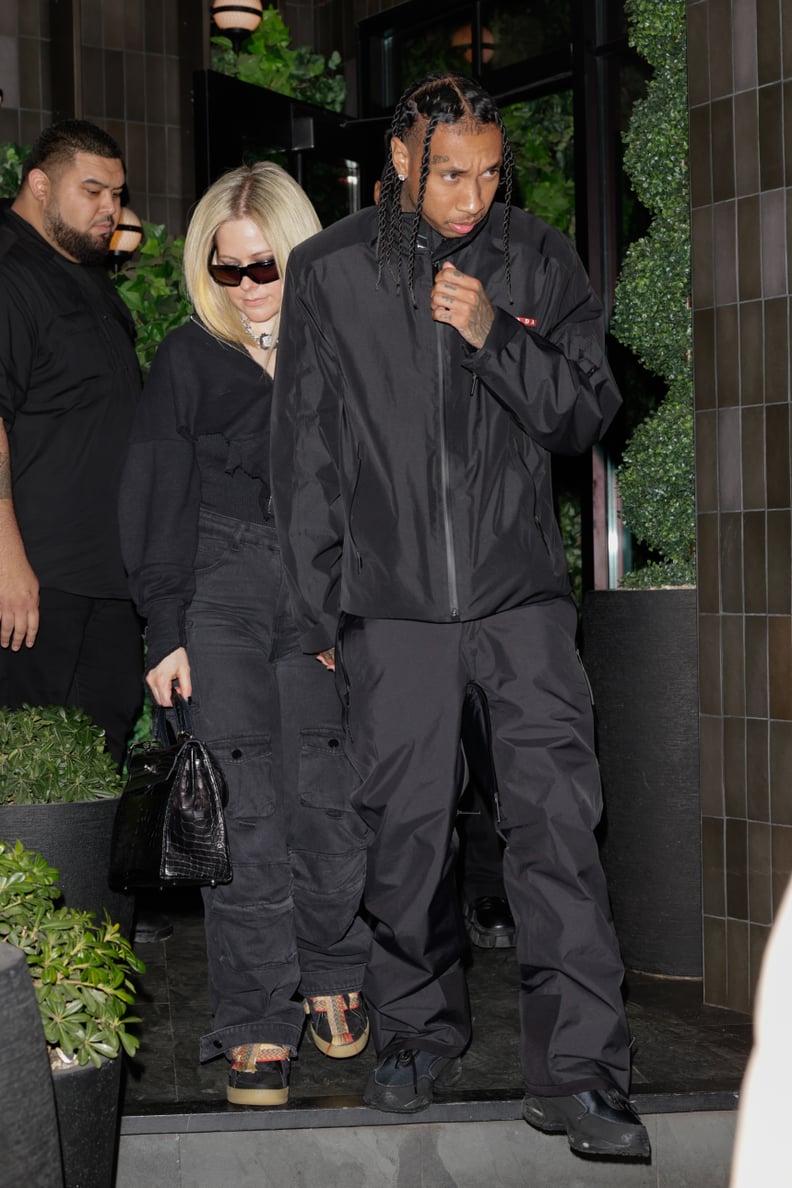 March 16: Avril Lavigne and Tyga on a Date Night in West Hollywood