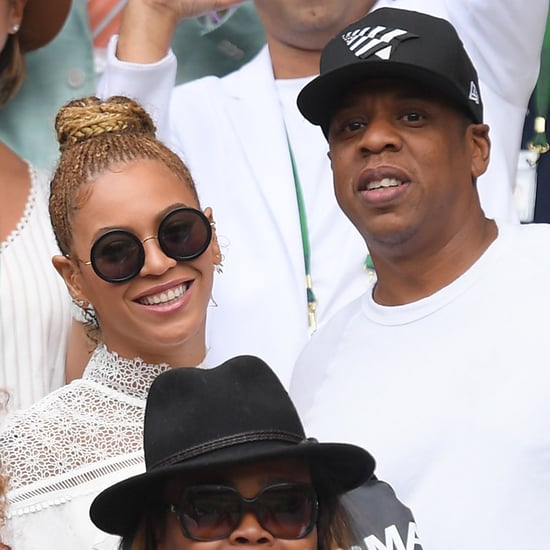 Beyonce and Jay Z at Wimbledon July 2016