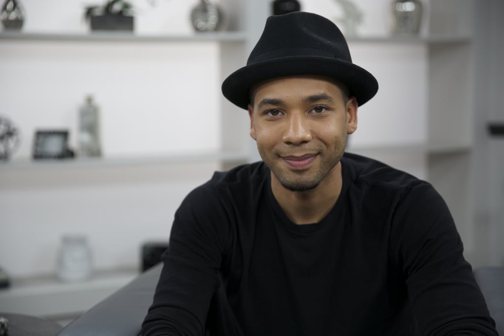 Empire's Jussie Smollett couldn't have been cuter when he stopped by the set of POPSUGAR Now for a candid interview, which premiered this week.