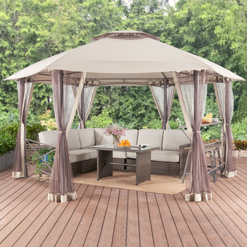 Hexagon Gazebo With Netting