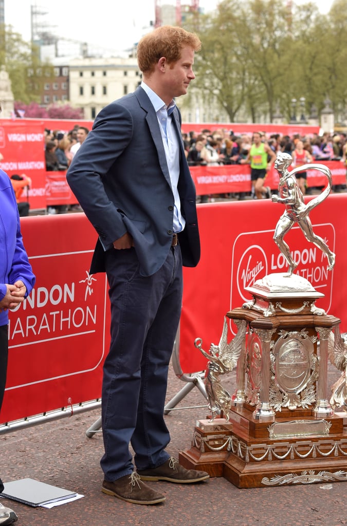 Prince Harry at the London Marathon 2015 | Pictures