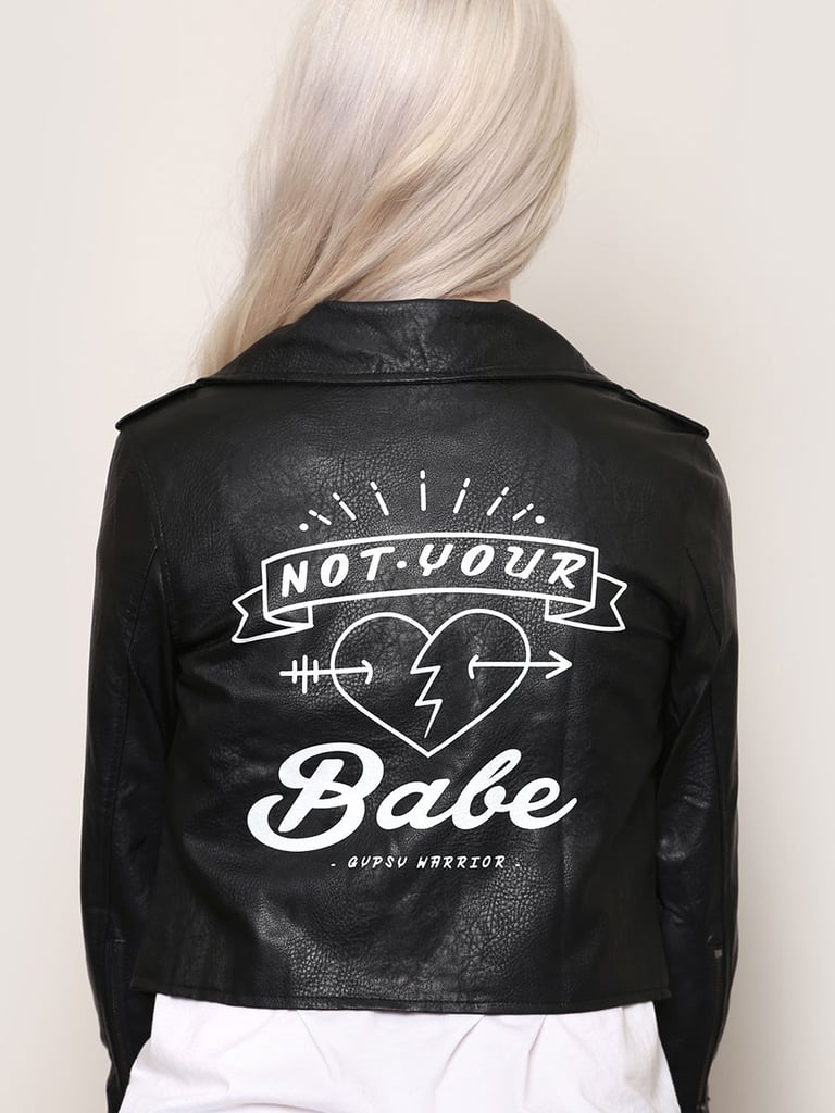Gypsy Warrior Cherrybomb Moto Jacket Babe ($118)