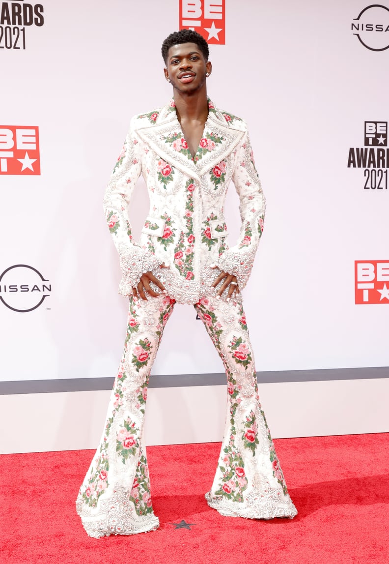 Lil Nas X's Best Beauty Looks: White Nails
