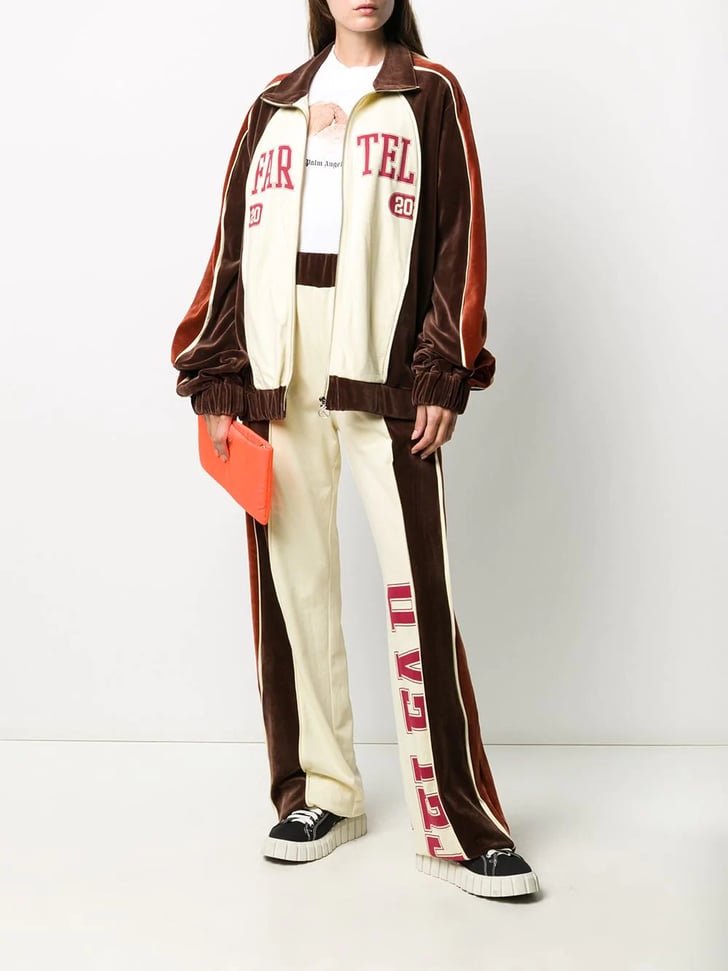 Rihanna s Telfar Jacket in Brown Rihanna Is Leaving Us Green