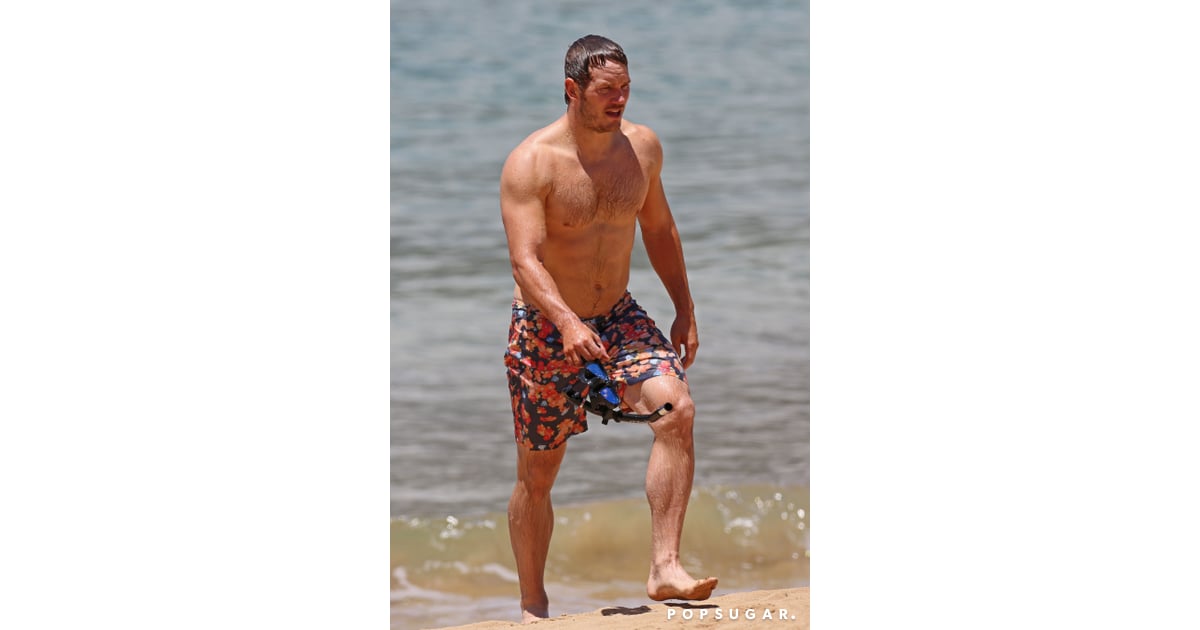 Chris Pratt's Superhero Body | Hottest Celebrity Shirtless Moments of 2014 | POPSUGAR Celebrity ...