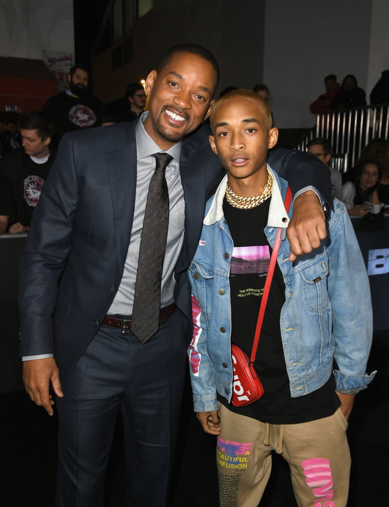 Will and Jaden Smith at Bright Premiere in LA 2017