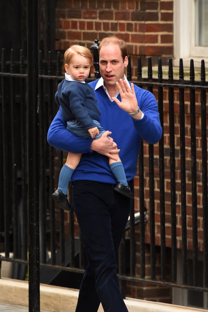 Prince George at the Hospital 2015