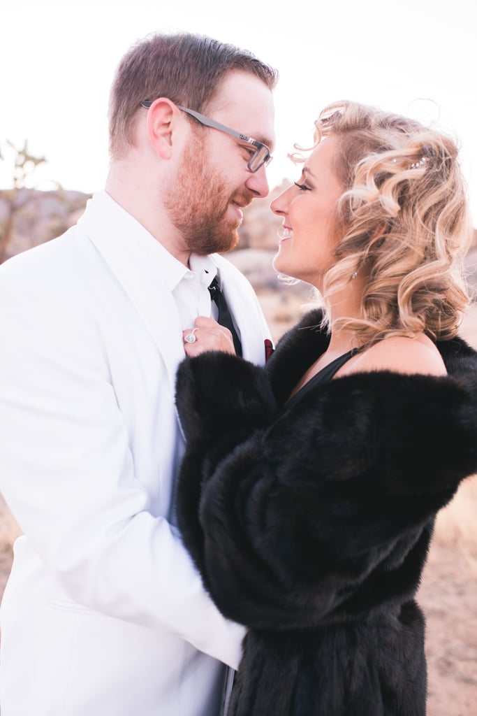 Retro Palm Springs Engagement Photos