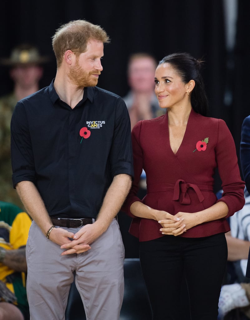 Meghan Markle Kissed on Cheek By Invictus Games Athlete 2018