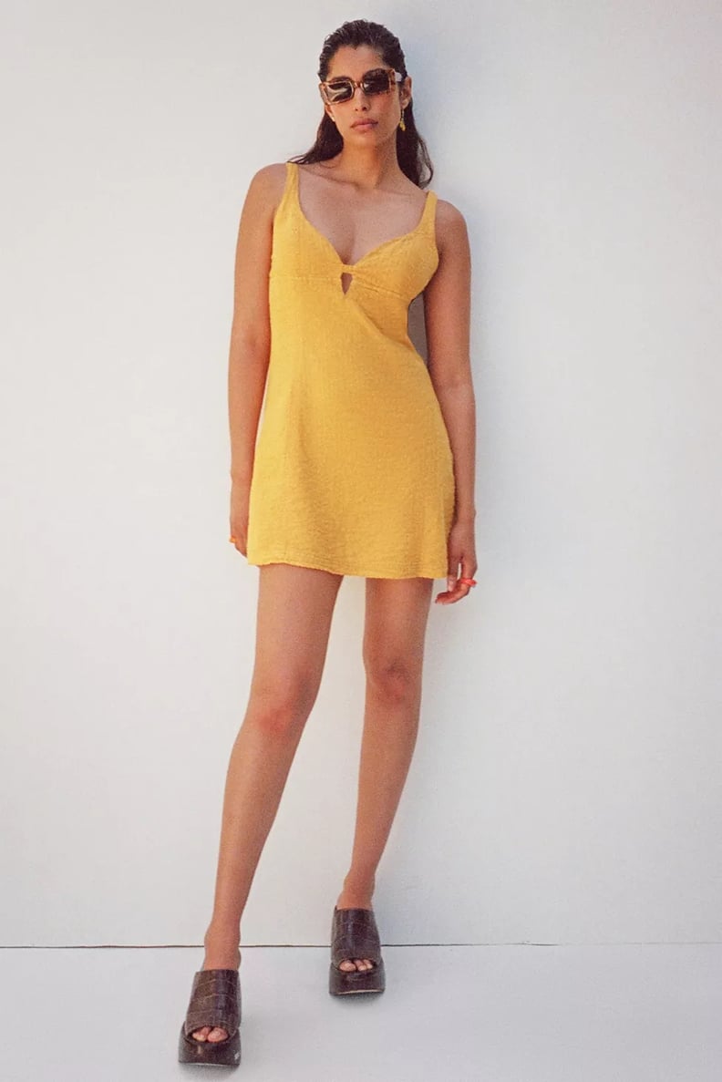 Urban Outfitters Why Not Seersucker Mini Dress