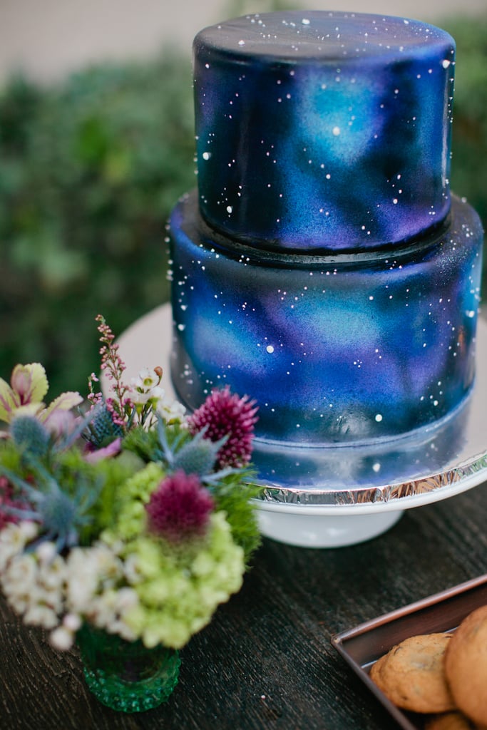 A Starry Night Cake