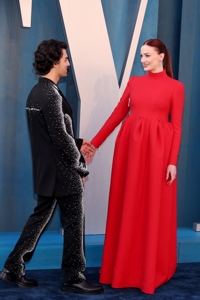 Joe Jonas, Sophie Turner at 2022 Vanity Fair Oscars Party