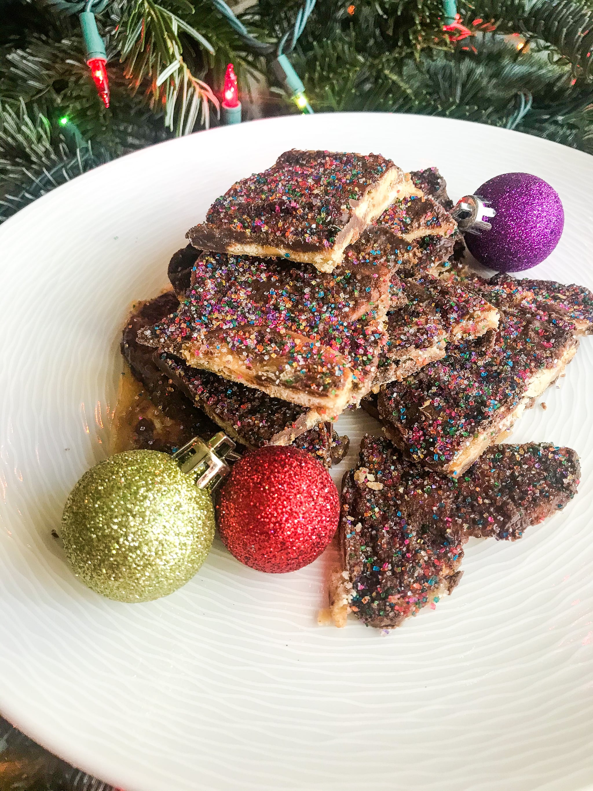 Christmas Cracker Bark Recipe + Photos | POPSUGAR Food