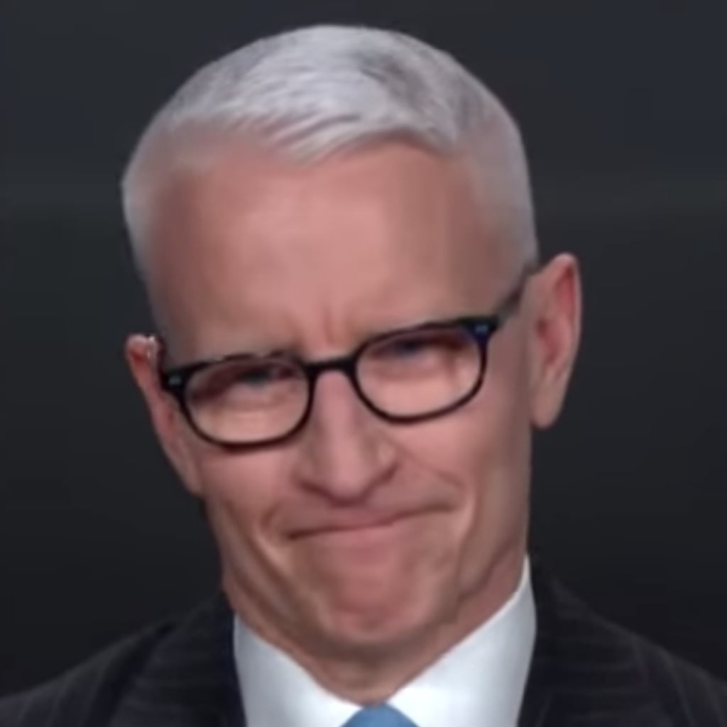 Anderson Cooper Reveals He Cut His Own Hair And Left A Bald Spot   Celebrity Insider