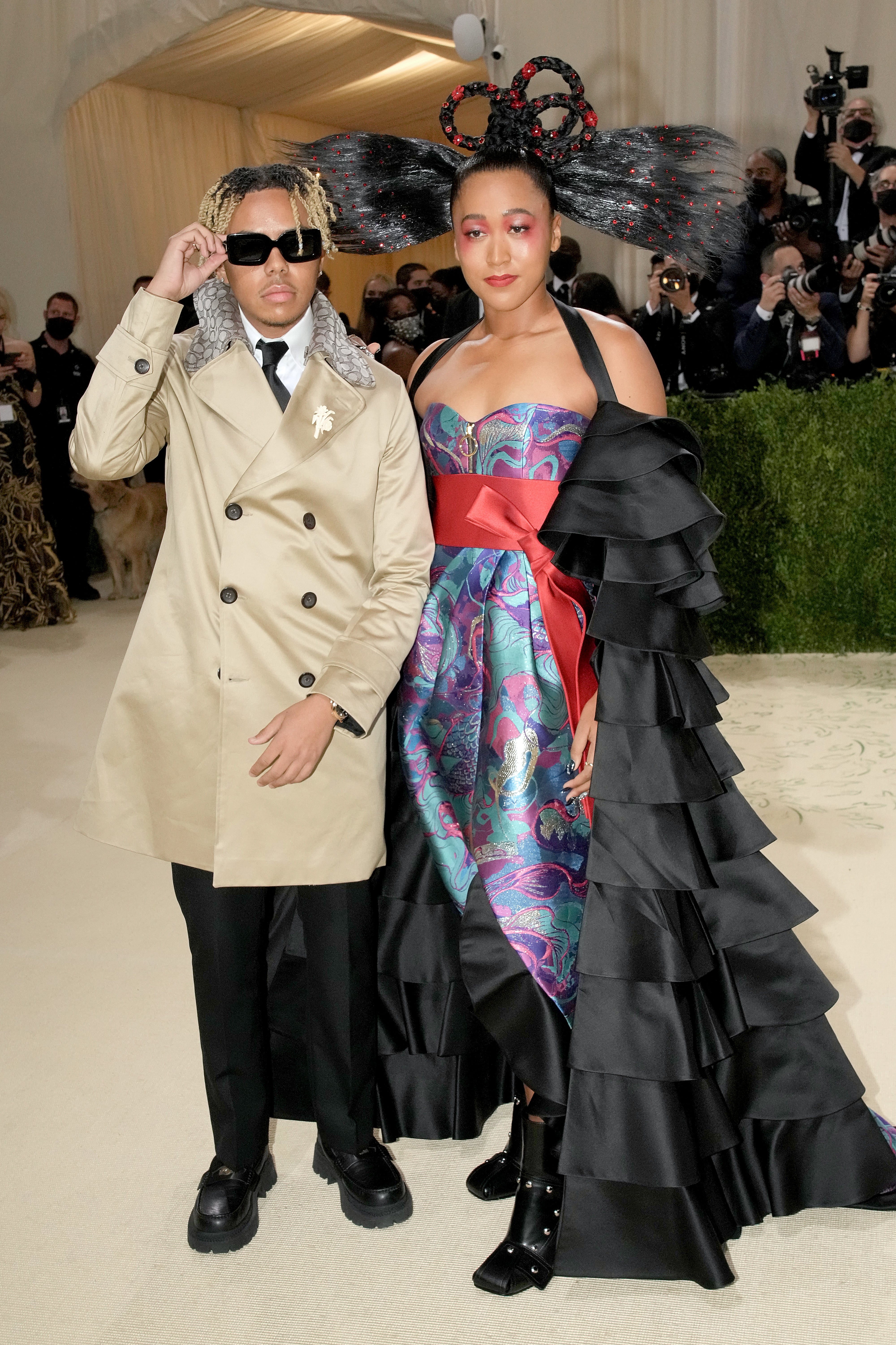 A dream come true: Naomi Osaka co-designed Louis Vuitton Met Gala dress  with sister Mari